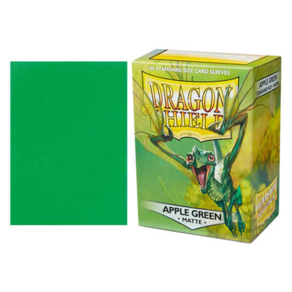 Standard - Apple Green - Matte Sleeves (100ct)