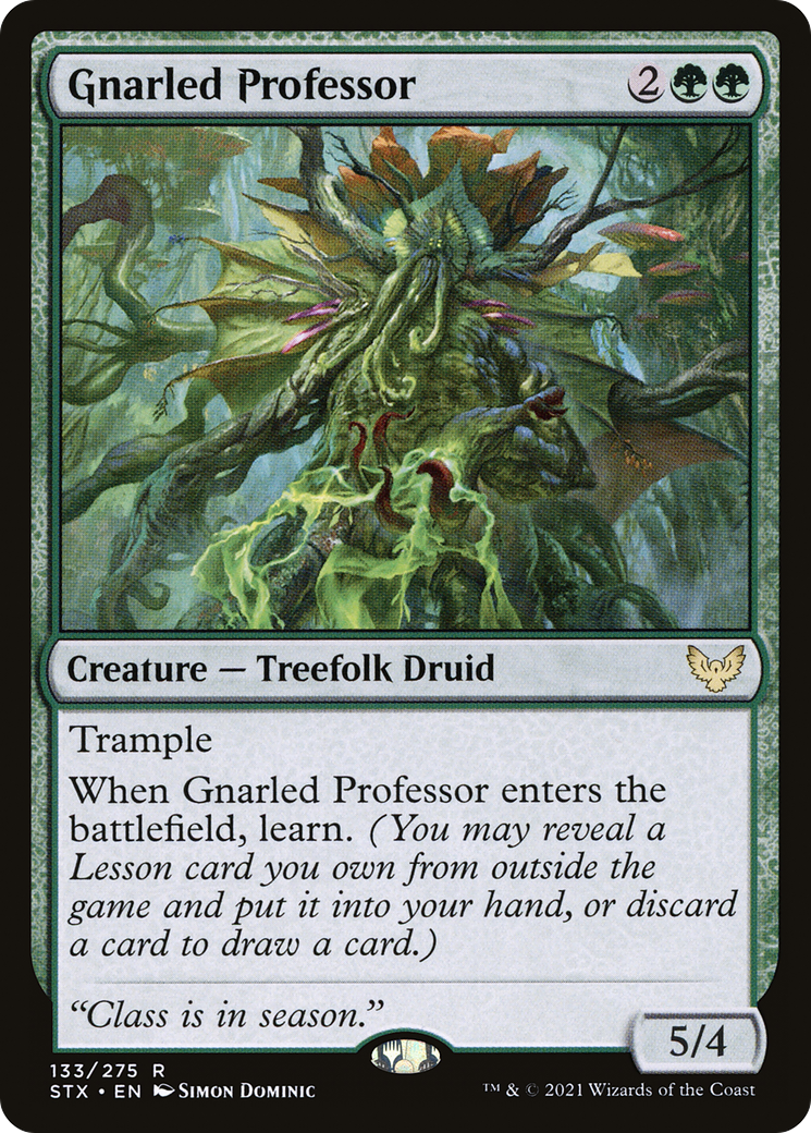 Gnarled Professor (STX-133) - Strixhaven: School of Mages