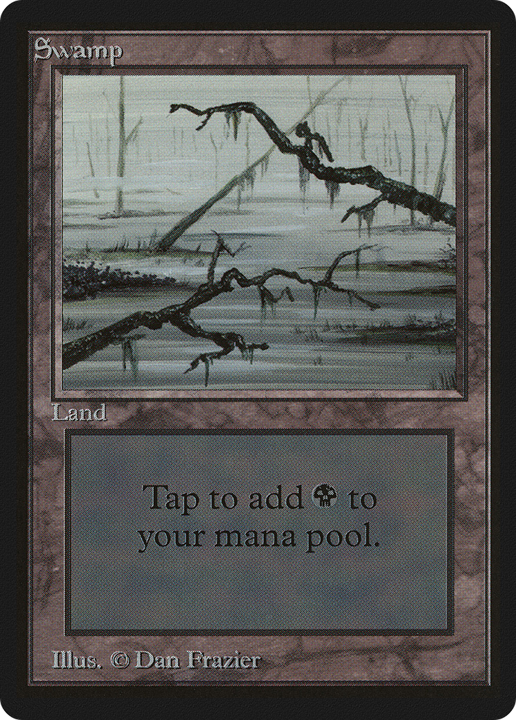Swamp (C) (LEB-296) - Limited Edition Beta