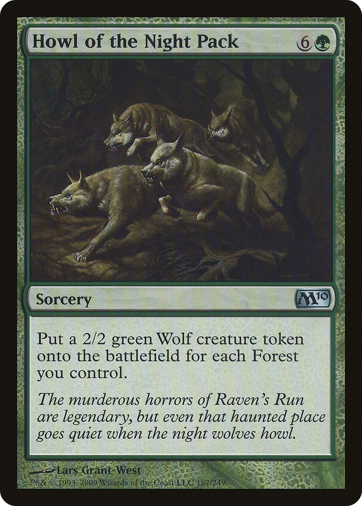 Howl of the Night Pack (M10-187) - Magic 2010