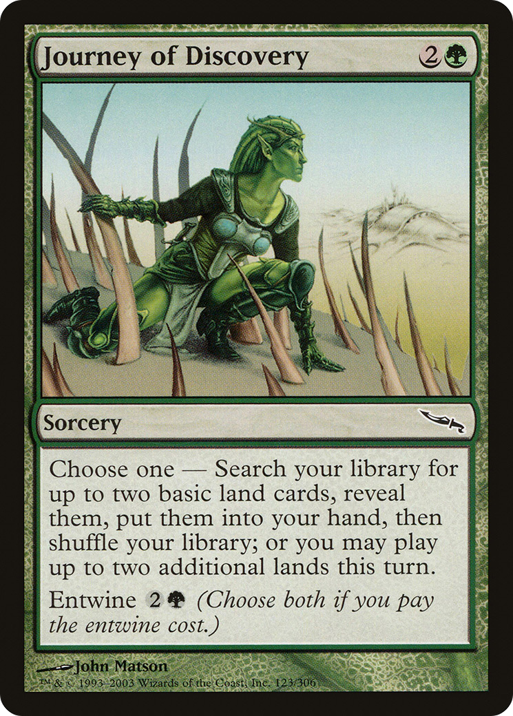Journey of Discovery (MRD-123) - Mirrodin Foil
