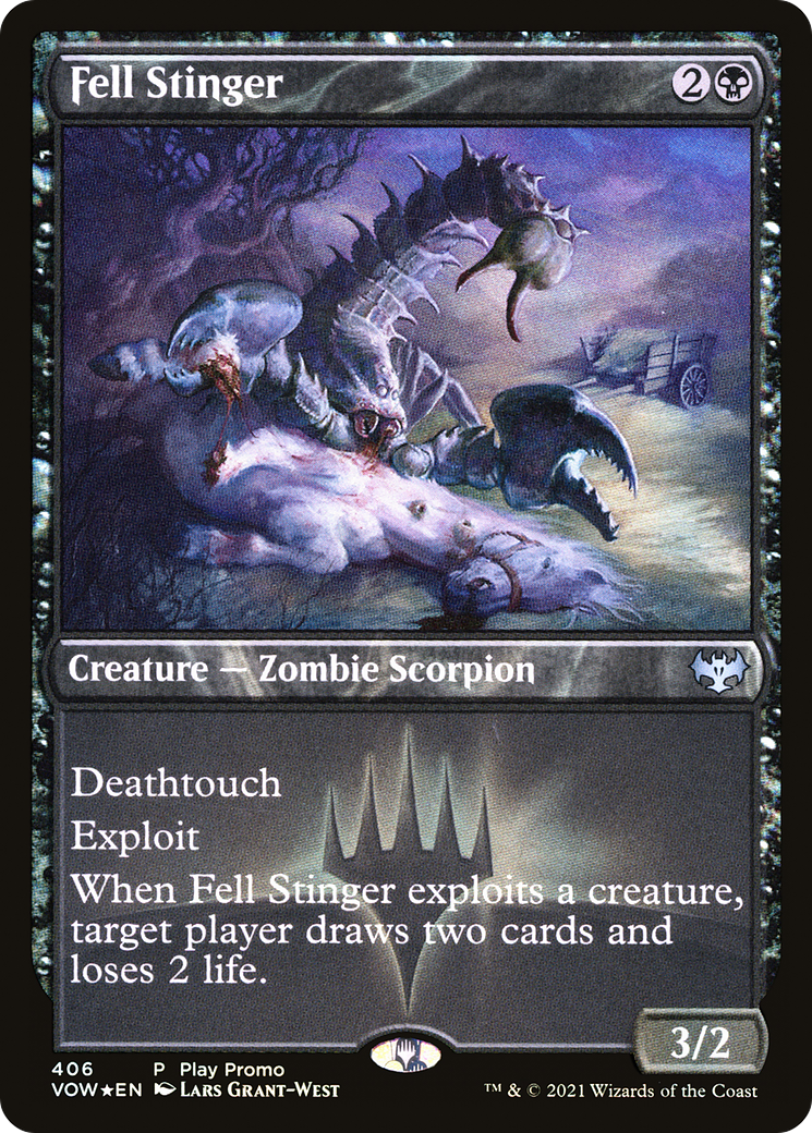 Fell Stinger (VOW-406) - Innistrad: Crimson Vow Foil