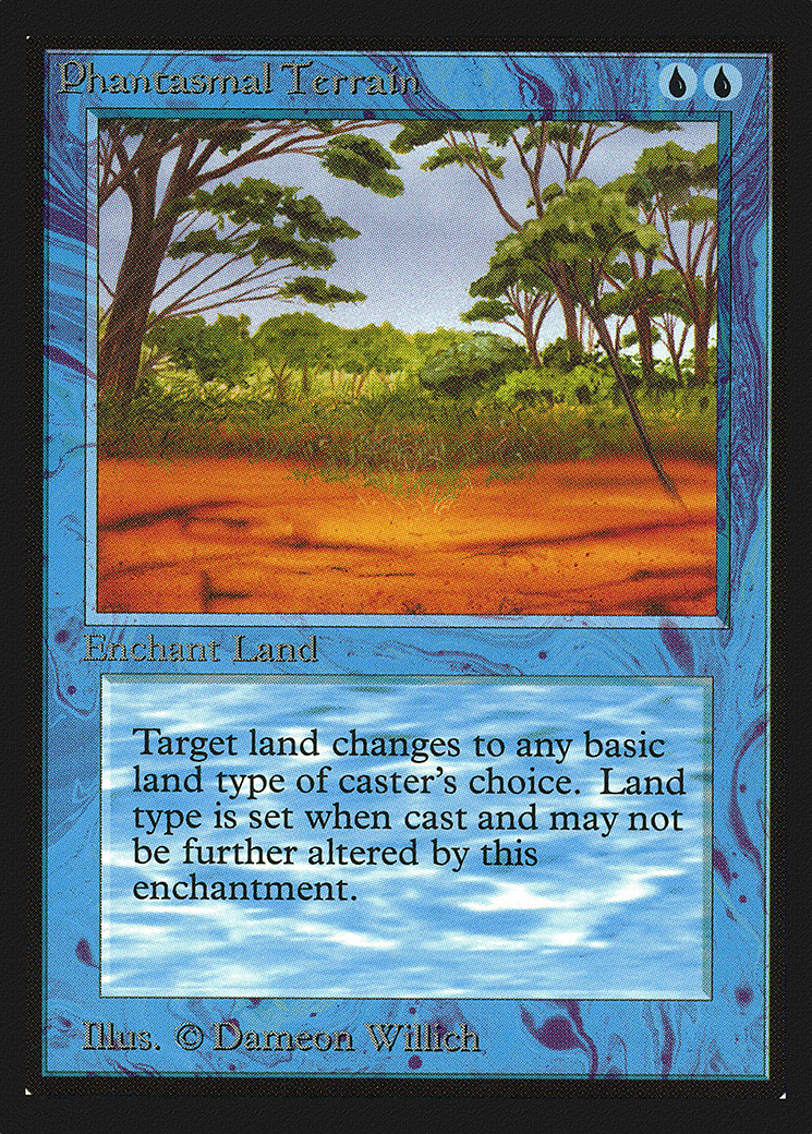 Phantasmal Terrain (CE) (CED-069) - Collectors' Edition