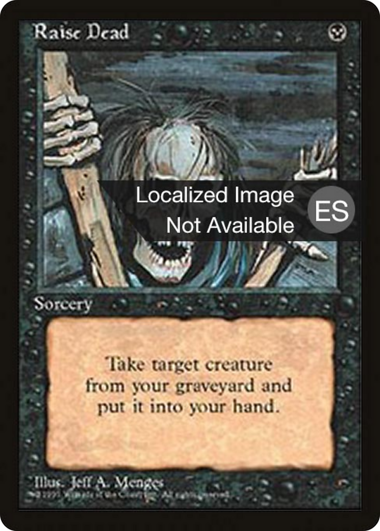 Raise Dead (4BB-156) - Fourth Edition Foreign Black Border