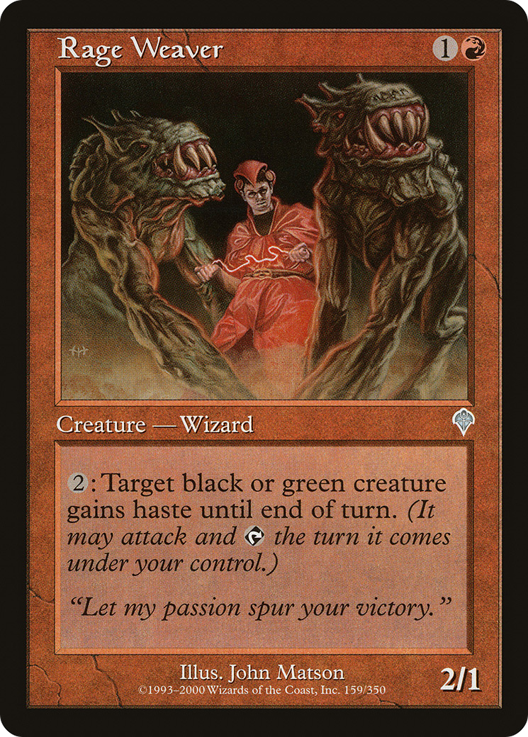 Rage Weaver (INV-159) - Invasion