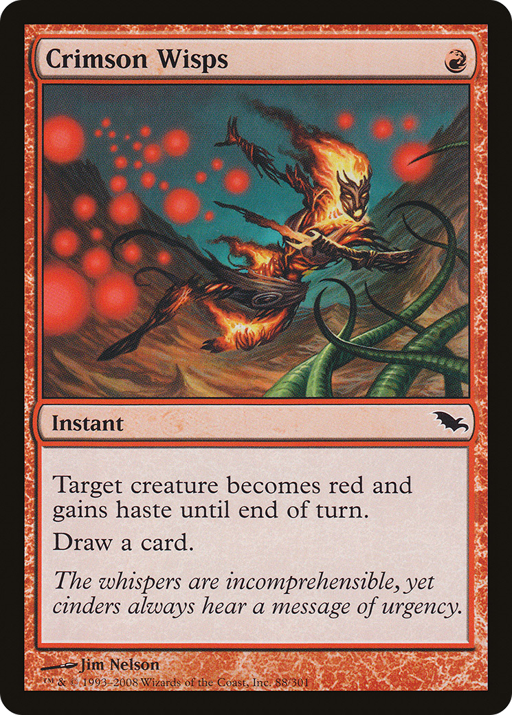 Crimson Wisps (SHM-088) - Shadowmoor