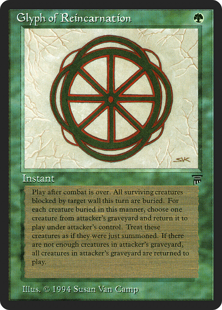 Glyph of Reincarnation (LEG-189) - Legends