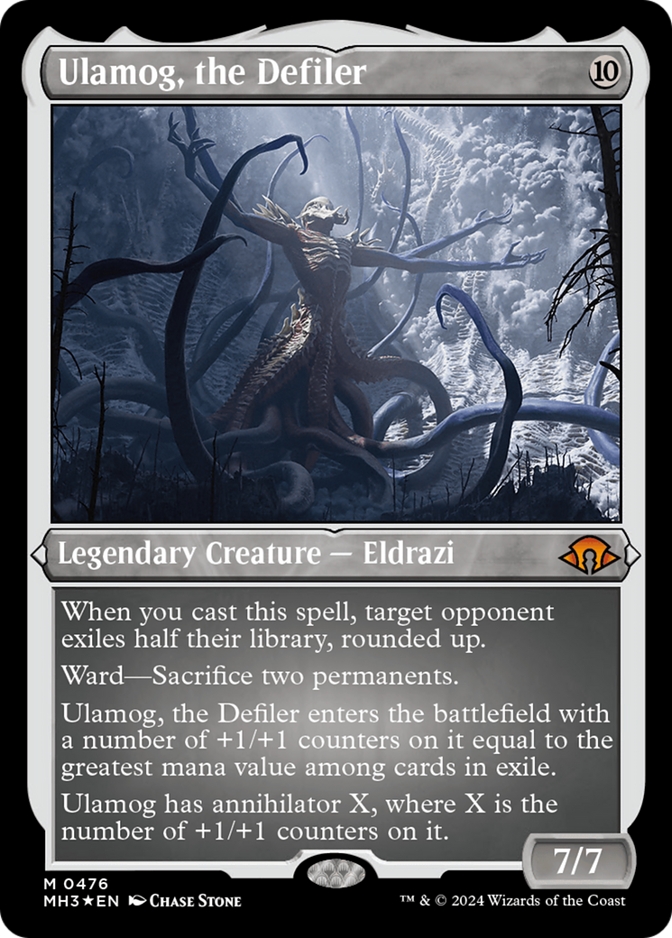Ulamog, the Defiler (MH3-476) - Modern Horizons 3 Foil