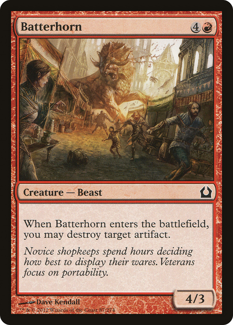 Batterhorn (RTR-087) - Return to Ravnica