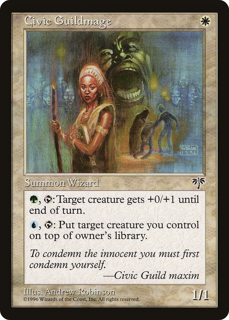 Civic Guildmage (MIR-7) - Mirage
