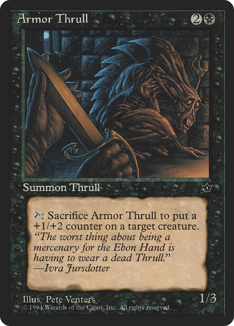Armor Thrull (FEM-33) - Fallen Empires
