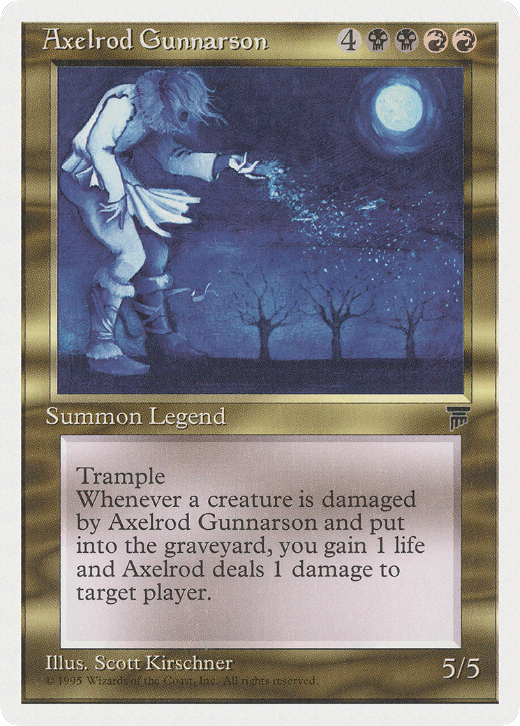 Axelrod Gunnarson (CHR-72) - Chronicles