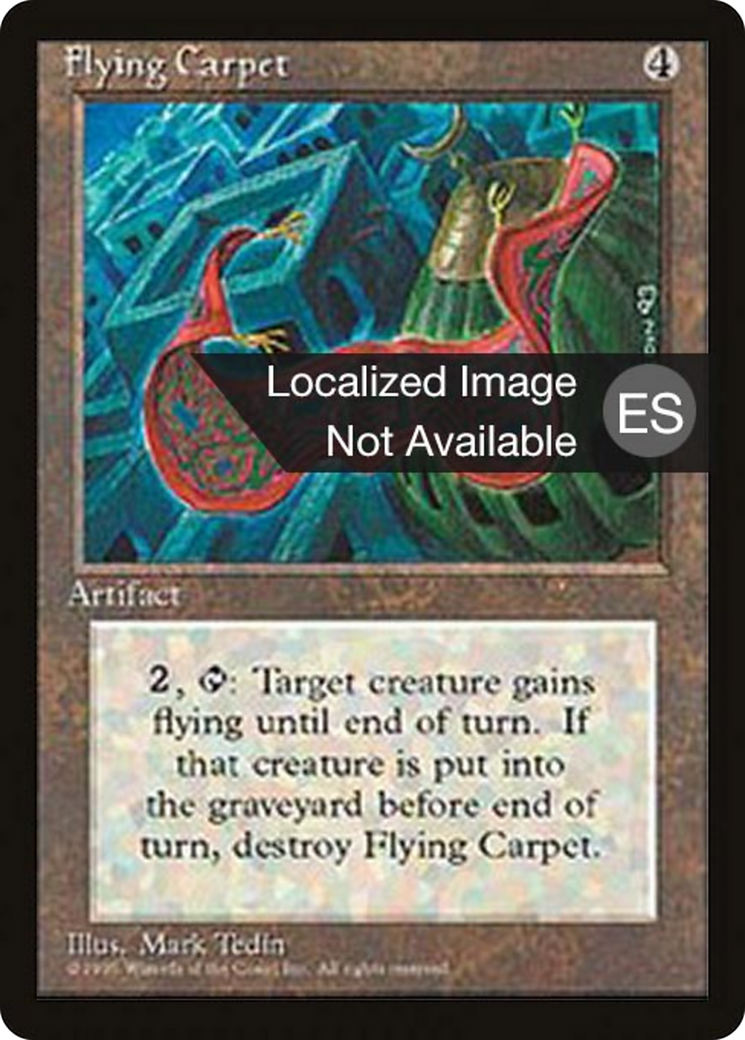 Flying Carpet (4BB-320) - Fourth Edition Foreign Black Border