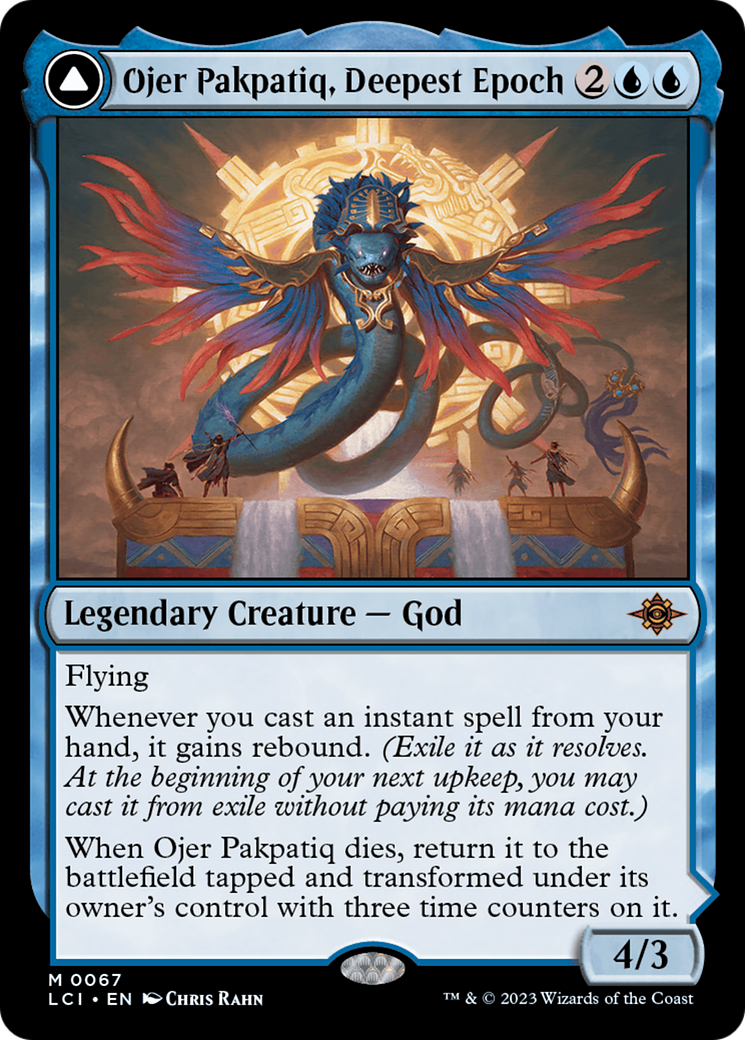 Ojer Pakpatiq, Deepest Epoch (LCI-067) - The Lost Caverns of Ixalan Foil