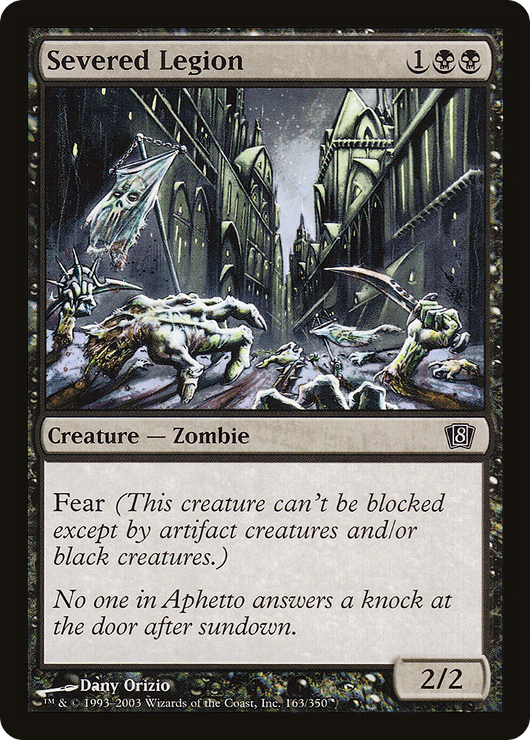 Severed Legion (8ED-163) - 8th Edition Foil