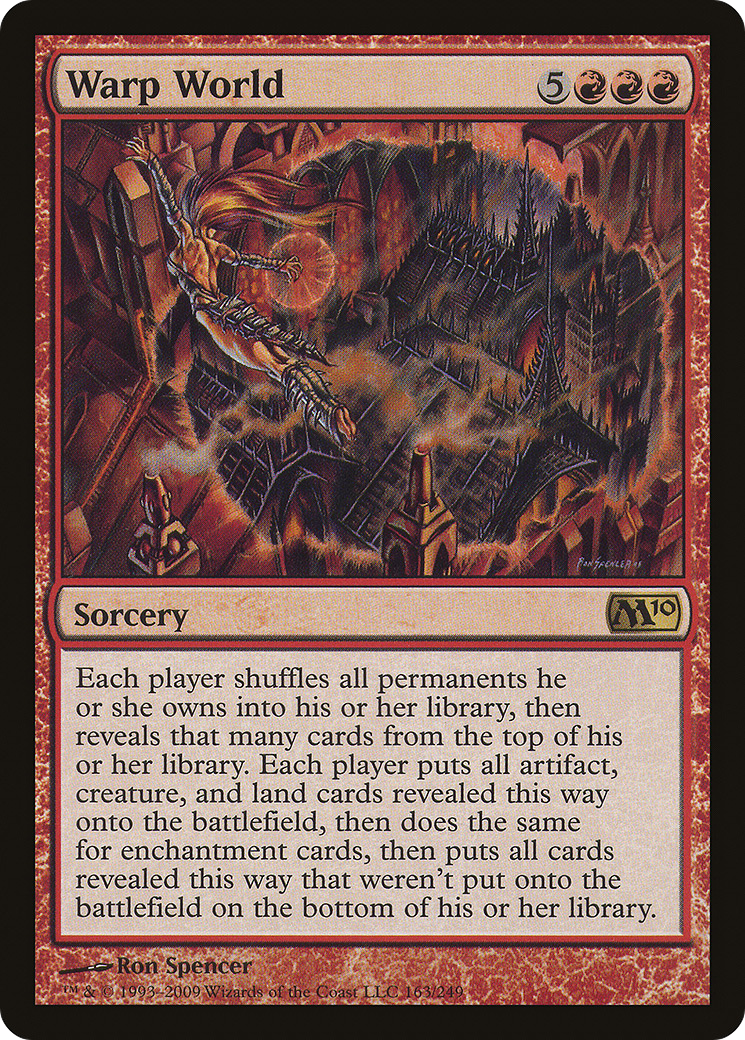 Warp World (M10-163) - Magic 2010 Foil