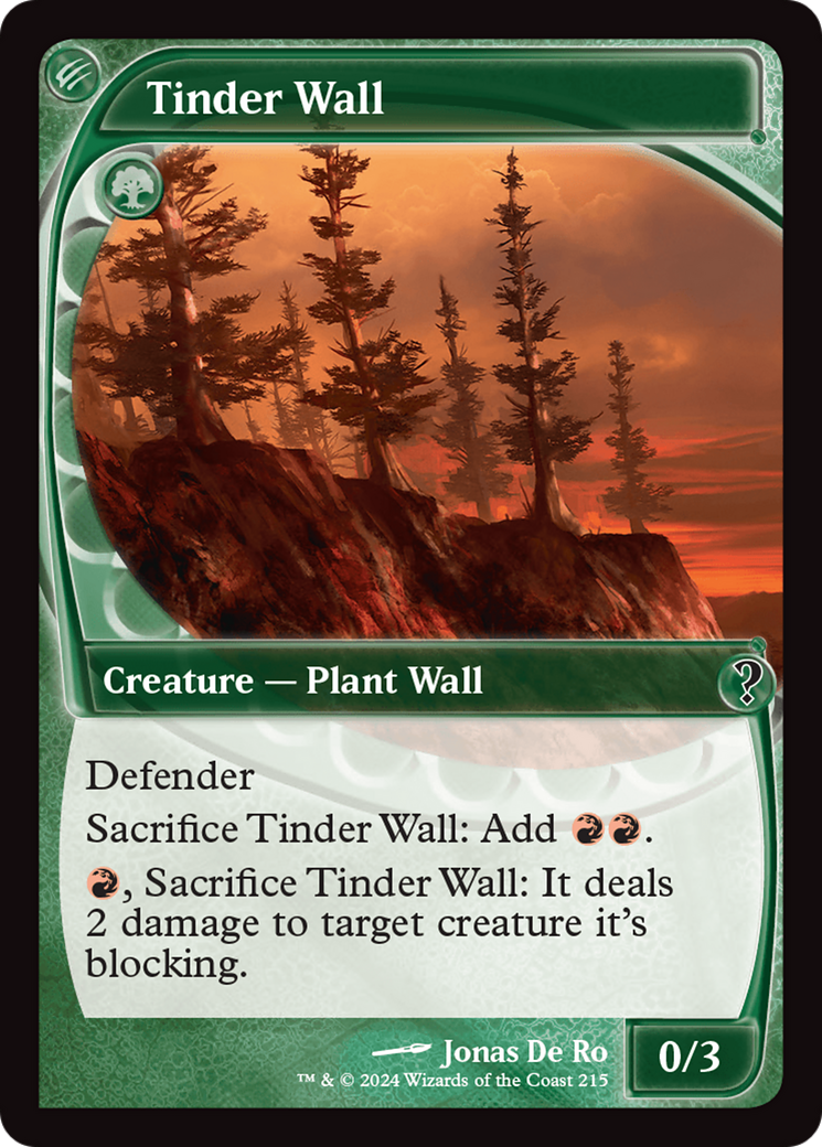 Tinder Wall (MB2-215) - Mystery Booster 2