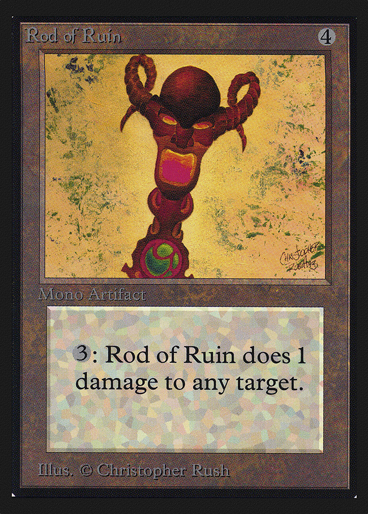 Rod of Ruin (CE) (CED-269) - Collectors' Edition