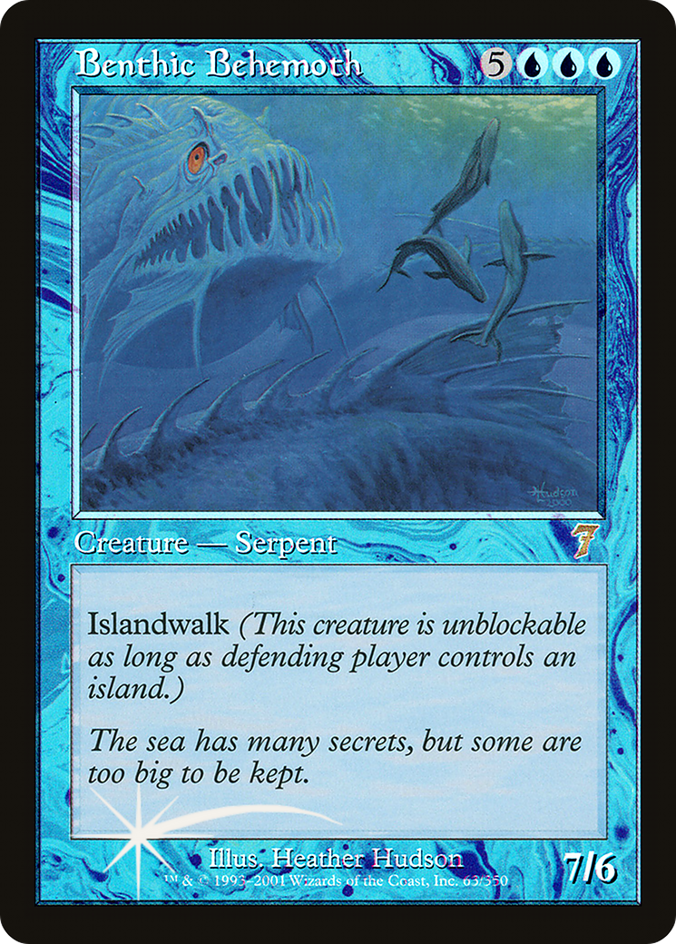 Benthic Behemoth (7ED-063) - 7th Edition