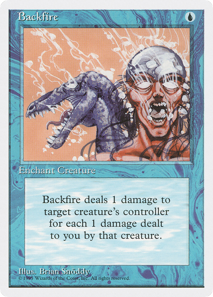 Backfire (4ED-62) - Fourth Edition