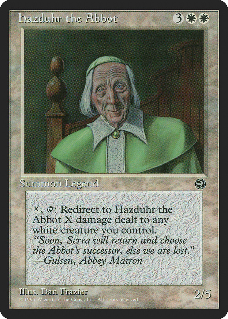 Hazduhr the Abbot (HML-8) - Homelands