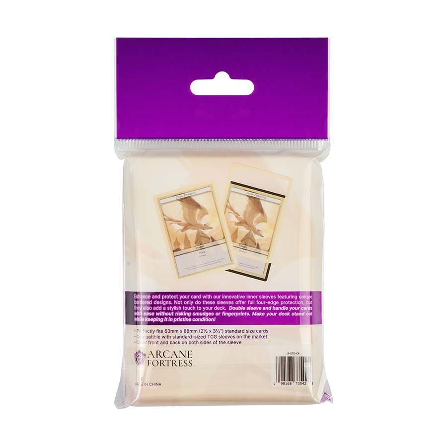 Standard - Cream Dream - Synergy Bordered Inner Sleeves (105ct)