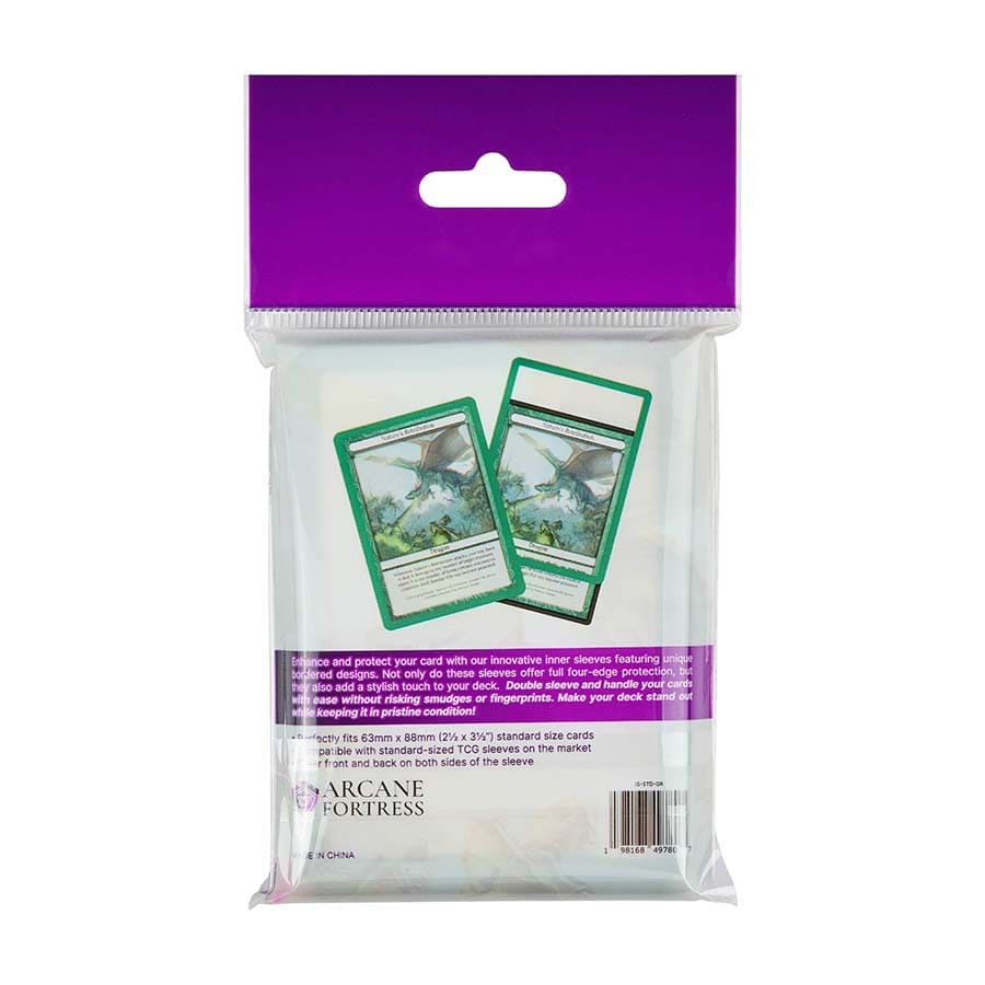 Standard - Green Grove - Synergy Bordered Inner Sleeves (105ct)
