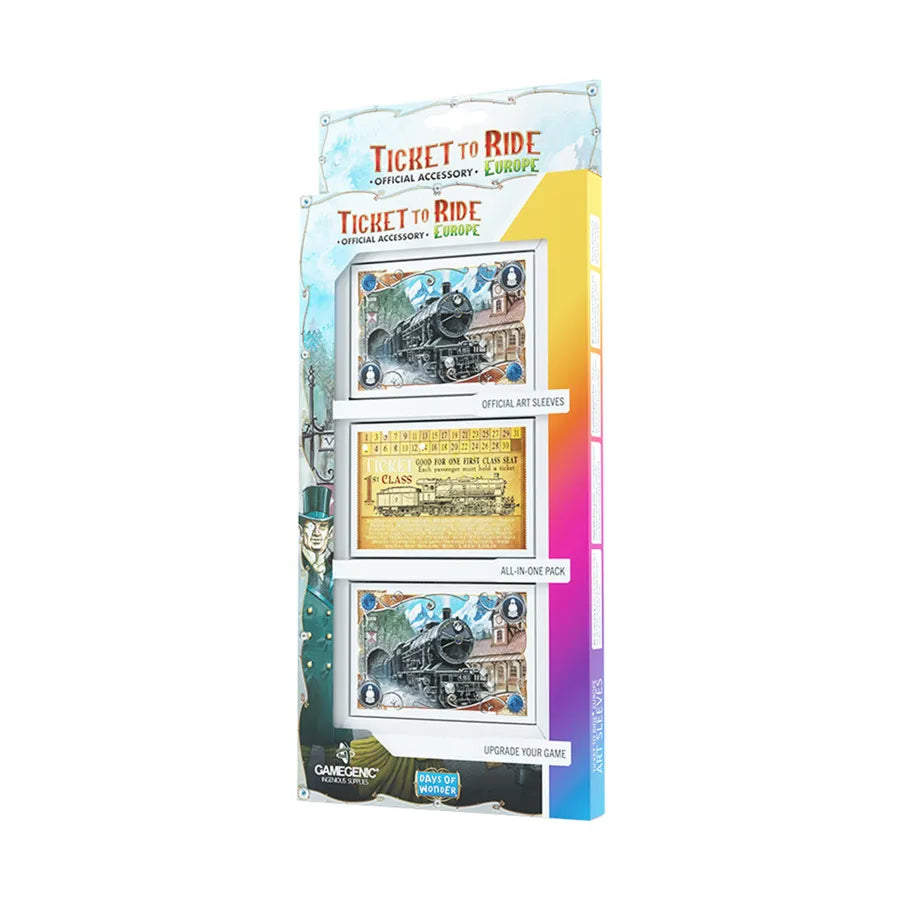 Ticket to Ride Europe - Art Sleeves (168ct)