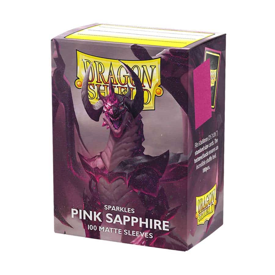 Standard - Sparkles Series: Pink Sapphire - Matte Sleeves (100ct)
