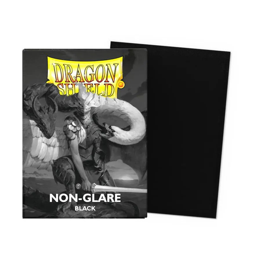Standard - Black - Non-Glare Matte Sleeves (100ct)