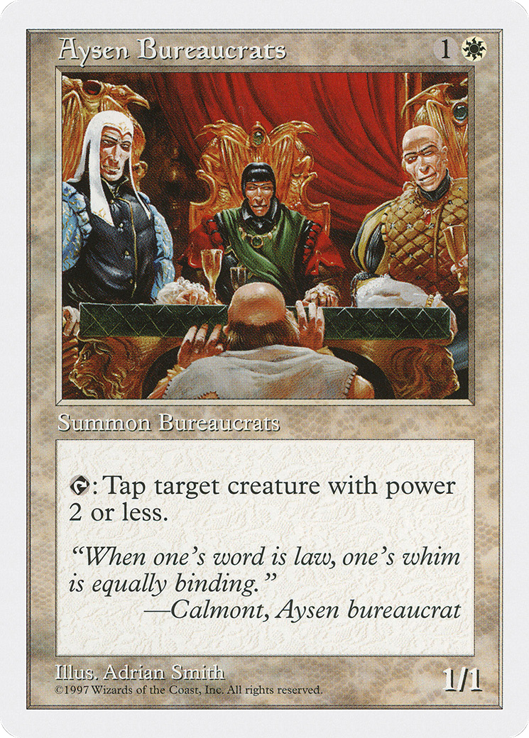 Aysen Bureaucrats (5ED-9) - Fifth Edition