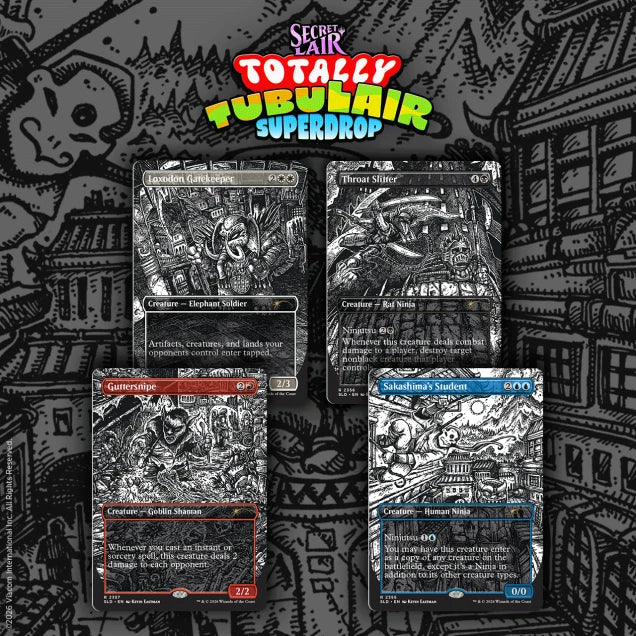 Magic the Gathering - Secret Lair - Featuring: Kevin Eastman (Inks) - Non-Foil