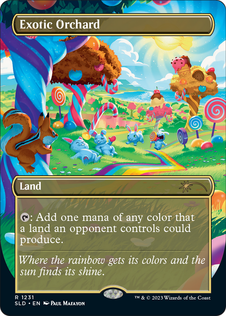 Exotic Orchard (SLD-1231) - Secret Lair Drop (Borderless)