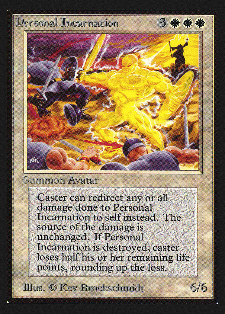 Personal Incarnation (CE) (CED-32) - Collectors' Edition