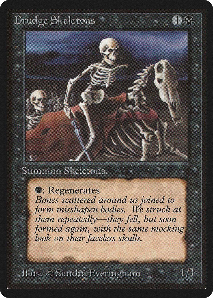 Drudge Skeletons (LEB-107) - Limited Edition Beta
