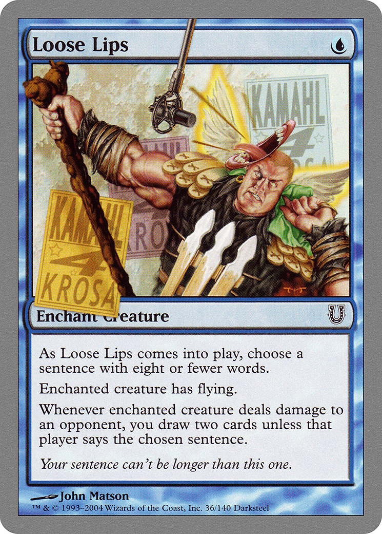 Loose Lips (UNH-036) - Unhinged Foil