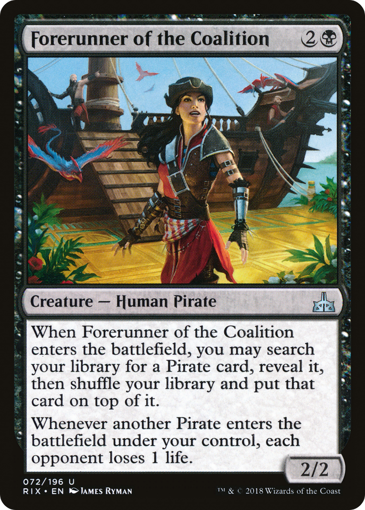 Forerunner of the Coalition (RIX-072) - Rivals of Ixalan