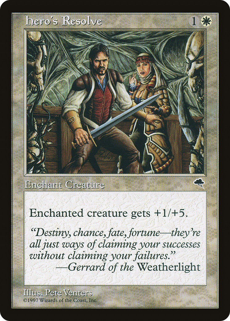 Hero's Resolve (TMP-023) - Tempest