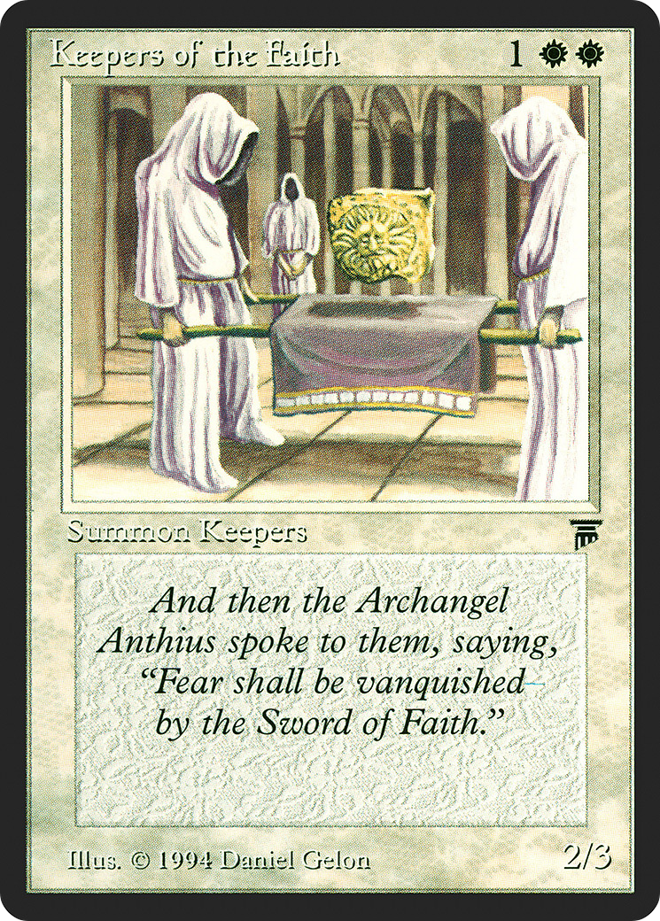 Keepers of the Faith (LEG-24) - Legends