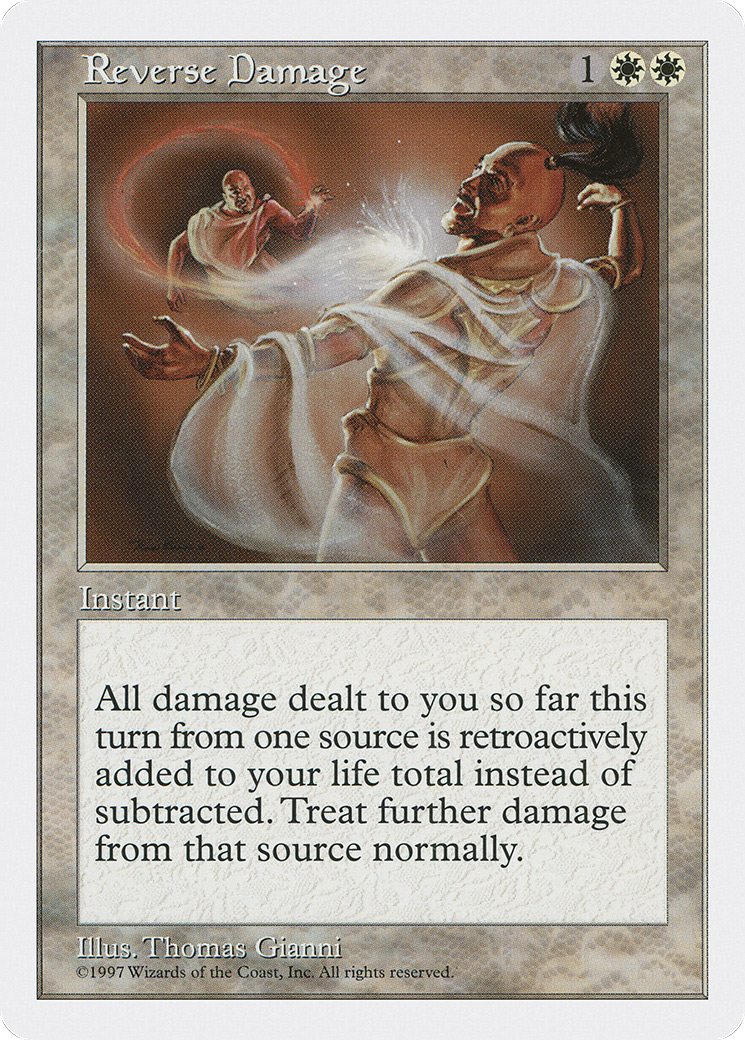 Reverse Damage (5ED-55) - Fifth Edition