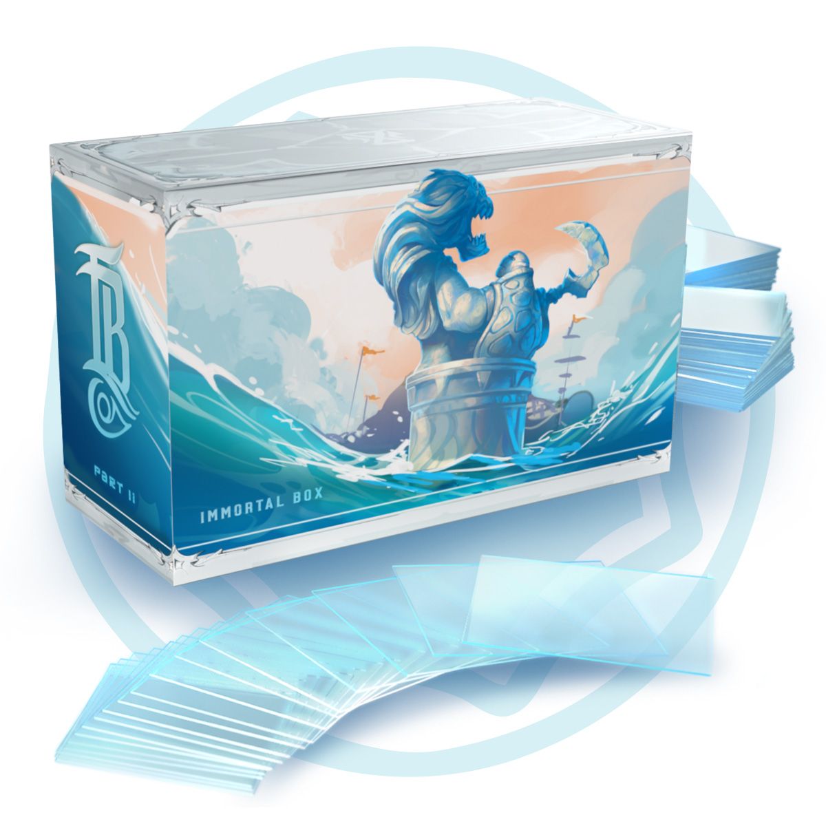 Tidal Blades 2: Immortal Deck Box and Card Sleeves