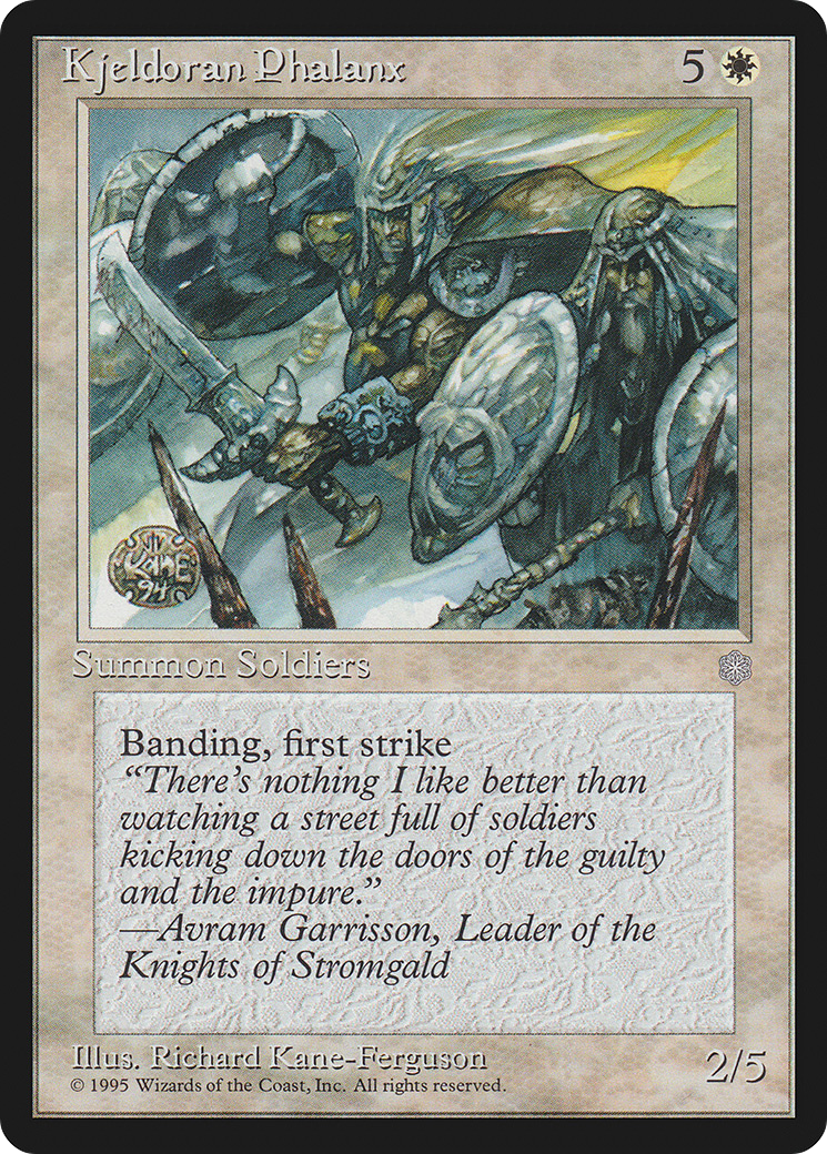 Kjeldoran Phalanx (ICE-37) - Ice Age