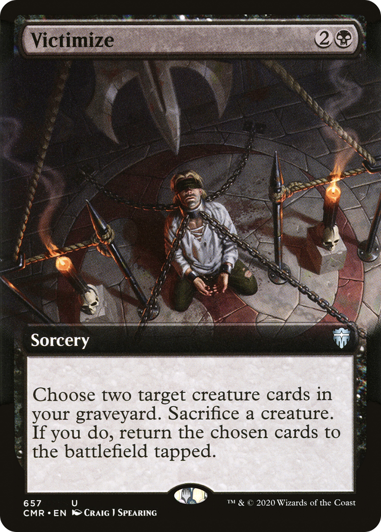 Victimize (Extended Art) (CMR-657) - Commander Legends: (Extended Art)