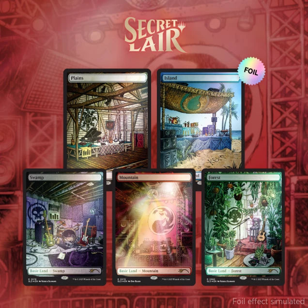Magic the Gathering - Secret Lair - Where The Music Matters - Rainbow Foil