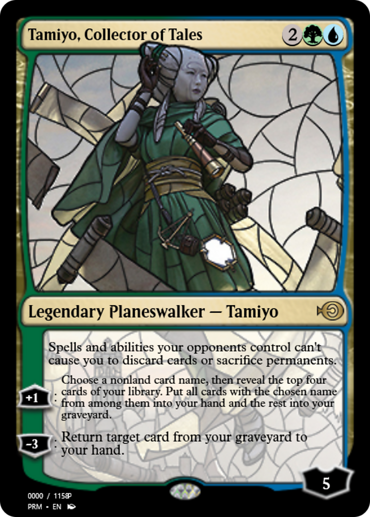 Tamiyo, Collector of Tales (PRM-78007) - Magic Online Promos