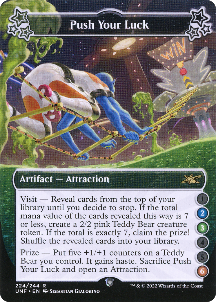 Push Your Luck (2-3-6) (UNF-224A) - Unfinity