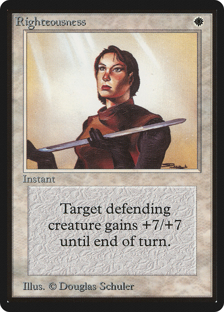 Righteousness (LEB-37) - Limited Edition Beta