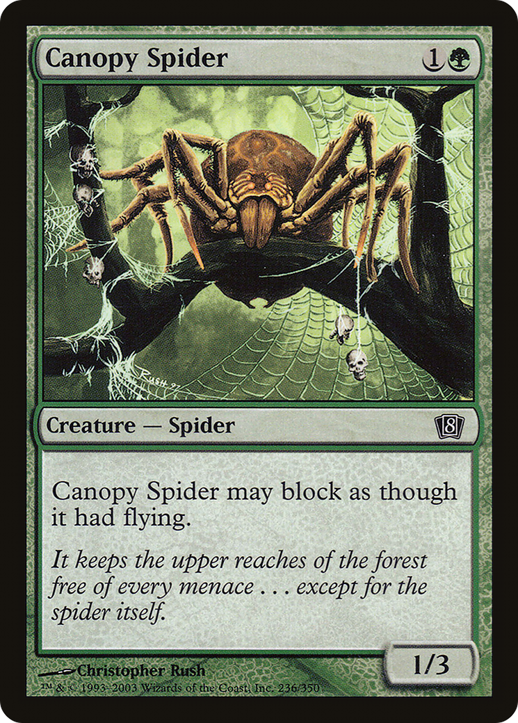 Canopy Spider (8ED-236) - 8th Edition