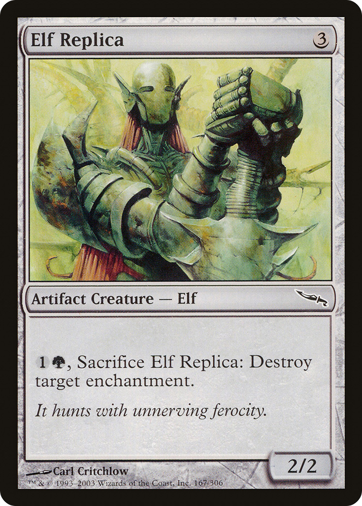 Elf Replica (MRD-167) - Mirrodin Foil