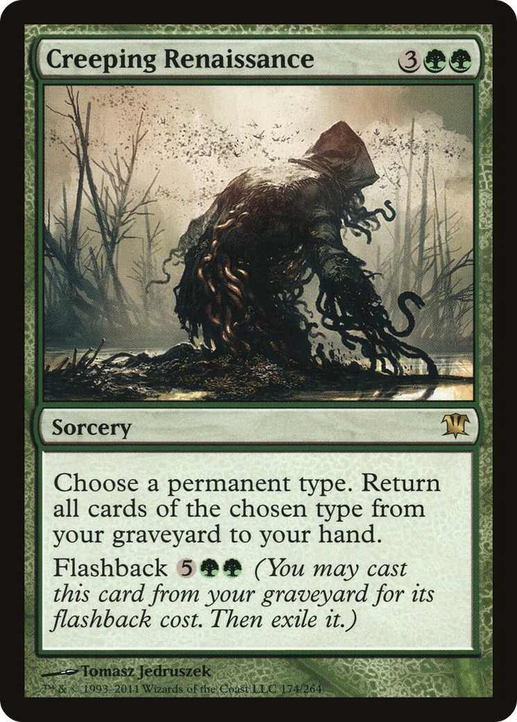 Creeping Renaissance (ISD-174) - Innistrad Foil